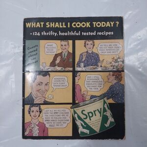1930's SPRY VEGETABLE SHORTENING COOKBOOK
